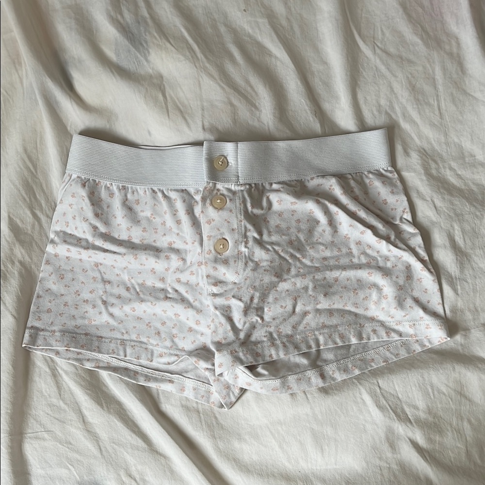Brandy Melville Boy Short Floral Underwear